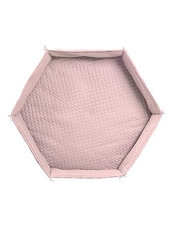 Tapis de parc hexagonal imperm?able avec bords 'Roba Style'