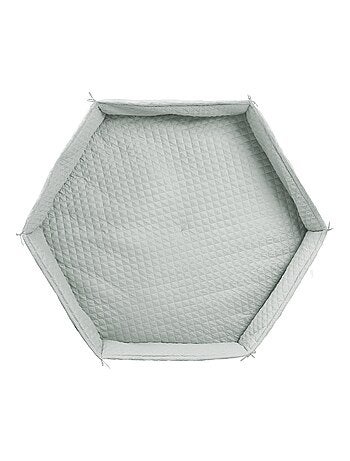 Tapis de parc hexagonal imperm?able avec bords 'Roba Style'