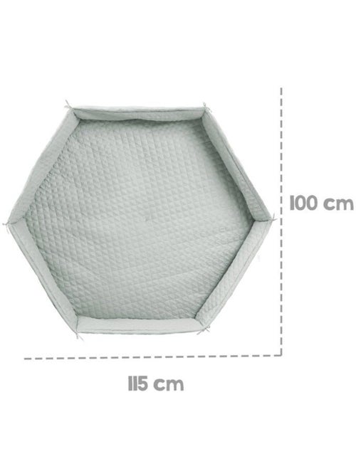 Tapis de parc hexagonal imperméable avec bords 'Roba Style' - Kiabi Tapis de parc hexagonal imperméable avec bords 'Roba Style' - Kiabi