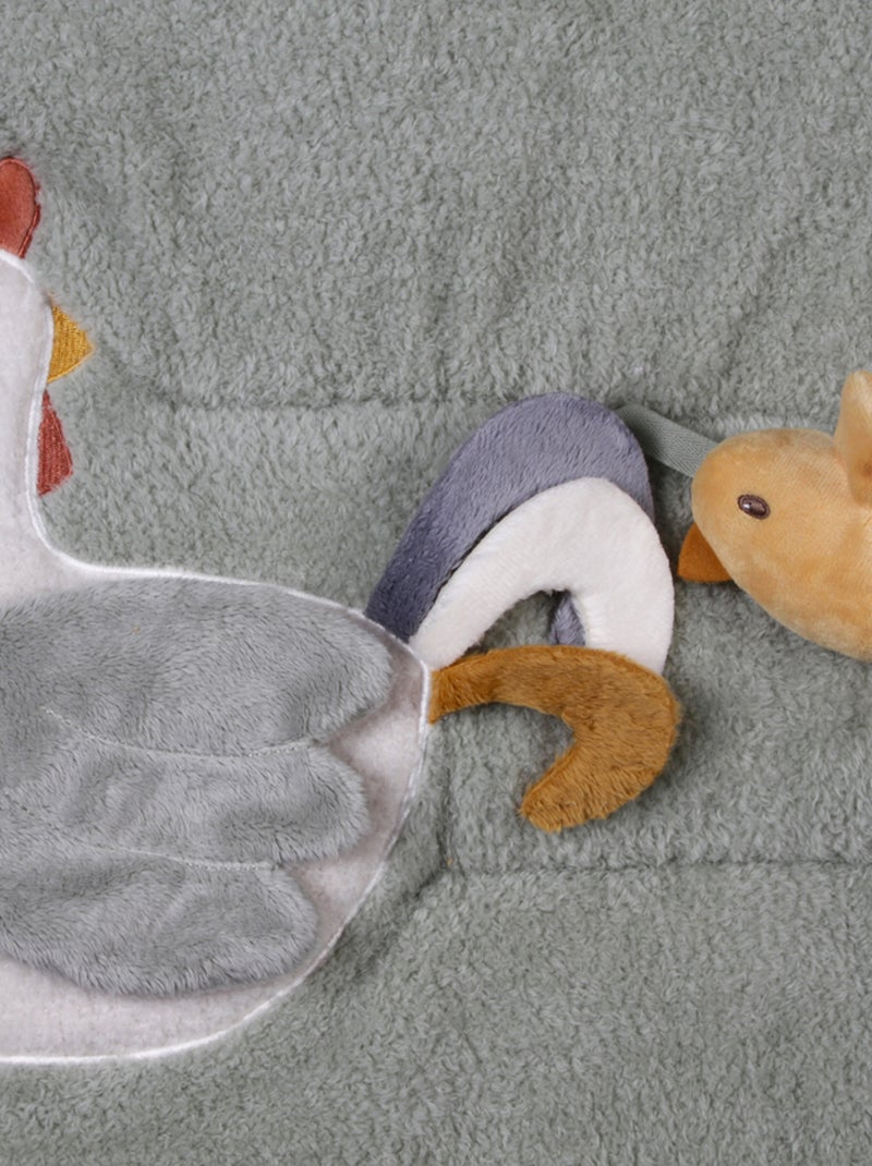 Tapis de parc Little Farm Vert - Kiabi