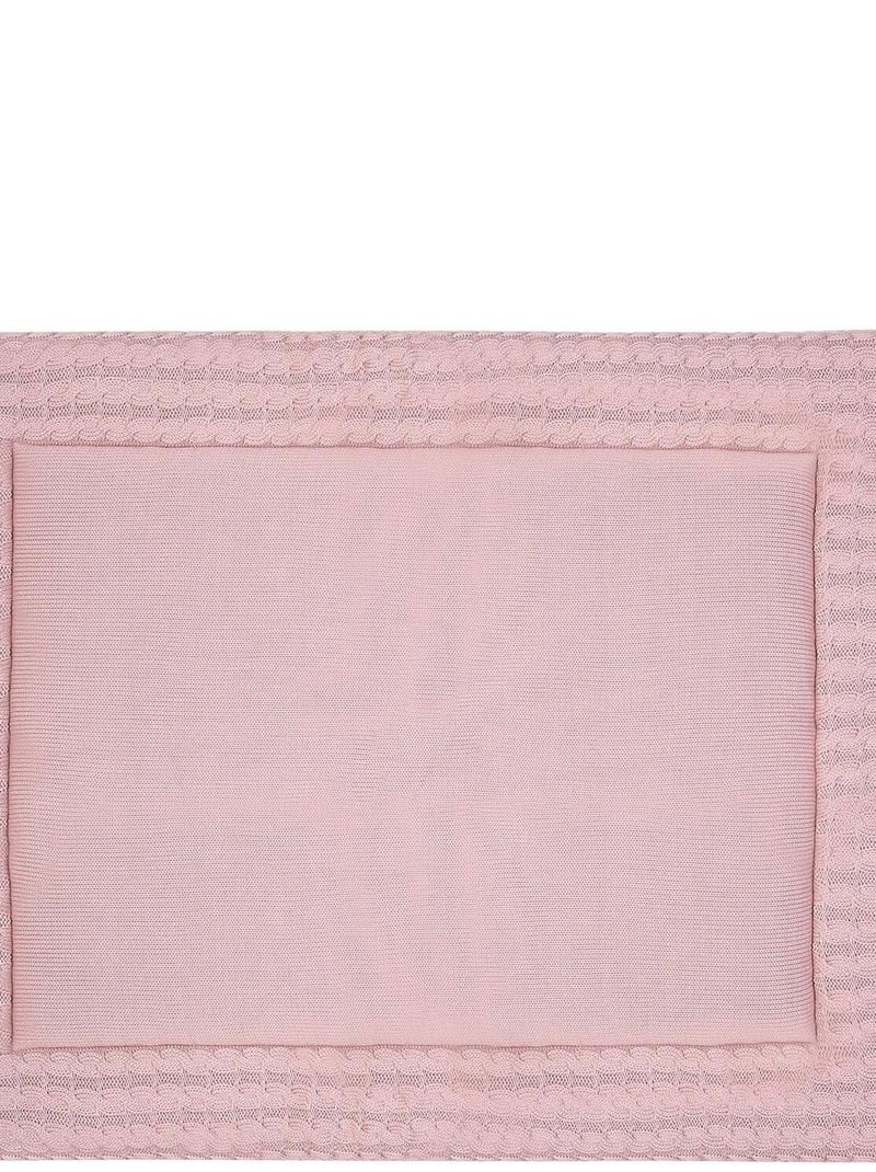 Tapis de parc pour bébé tapis de jeu en coton Rose pâle - Kiabi