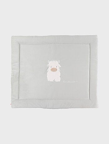 Tapis de parc réversible 75x95cm gaze de coton bio - Fluffy Noukie's