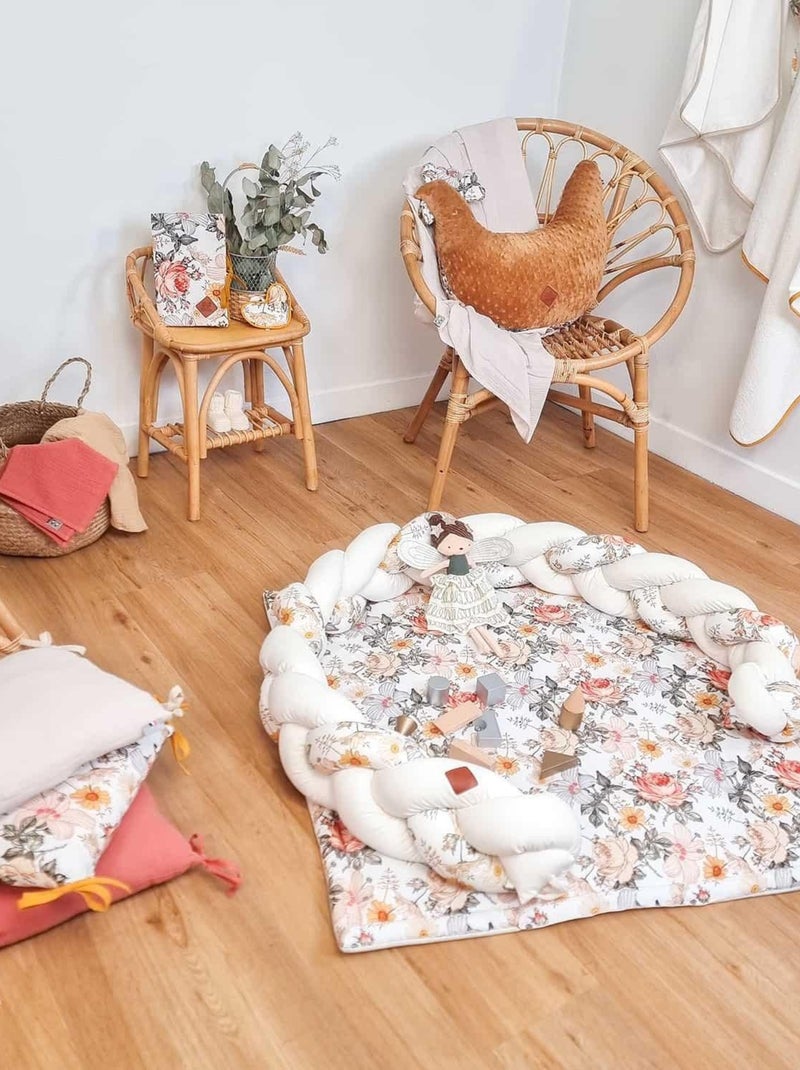 Tapis de parc, tapis d'éveil réversible, Néo Vintage SEVIRA KIDS Multicolore - Kiabi