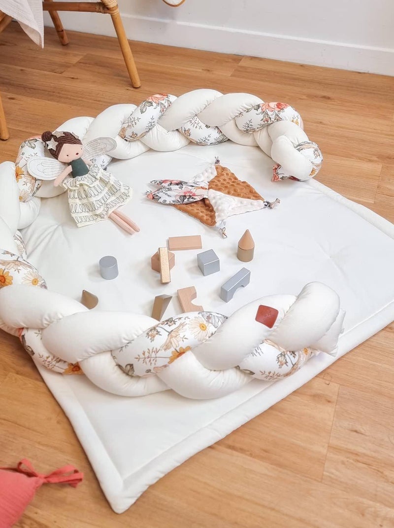 Tapis de parc, tapis d'éveil réversible, Néo Vintage SEVIRA KIDS Multicolore - Kiabi