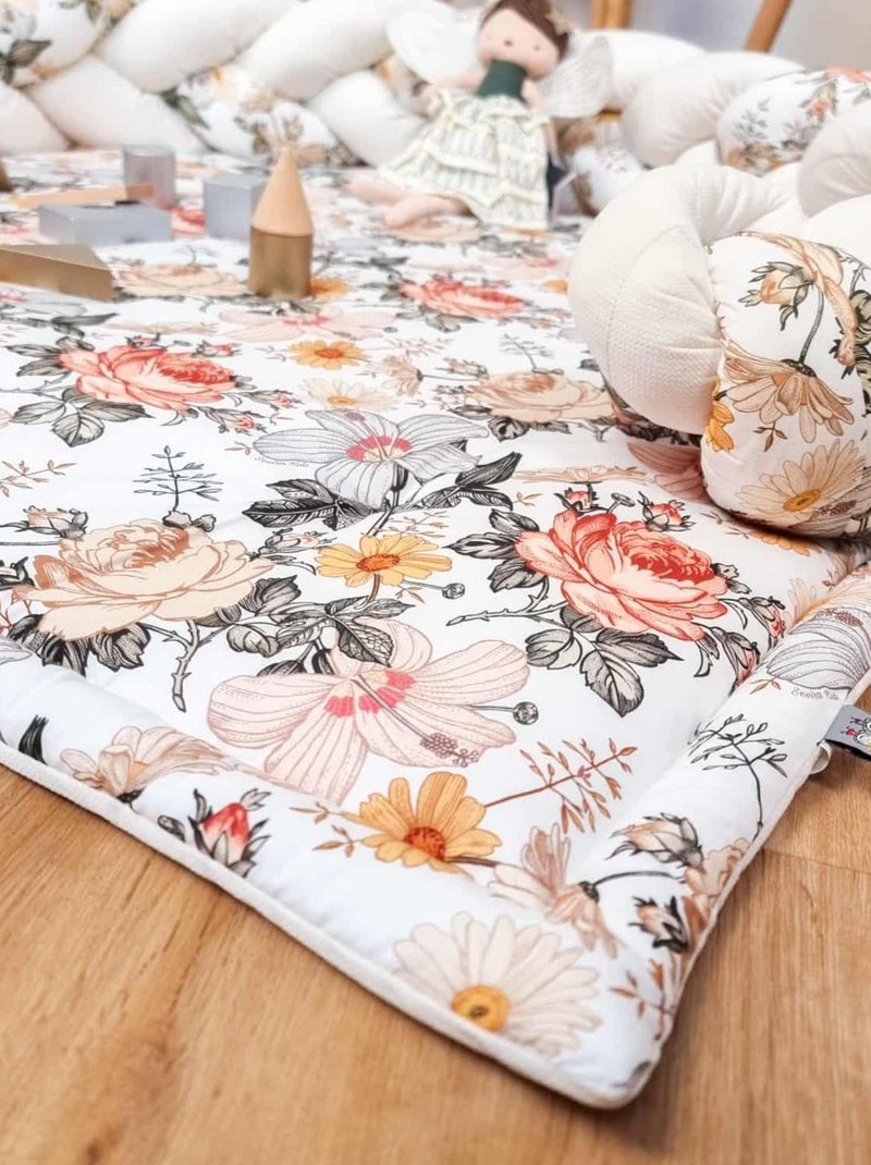 Tapis de parc, tapis d'éveil réversible, Néo Vintage SEVIRA KIDS Multicolore - Kiabi