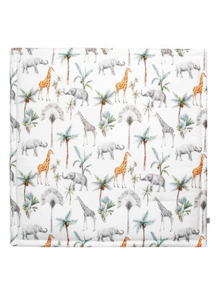 Tapis de parc, tapis d'éveil réversible, Safari SEVIRA KIDS