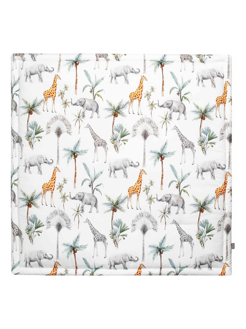 Tapis de parc, tapis d'éveil réversible, Safari SEVIRA KIDS Vert - Kiabi