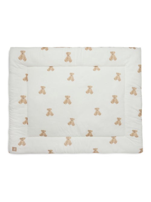Tapis de parc Teddy Bear en coton biologique Jollein - Kiabi Tapis de parc Teddy Bear en coton biologique Jollein - Kiabi