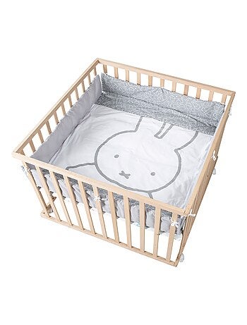 Tapis de parc universel avec bords - imprimé lapin - 'ROBA' miffy