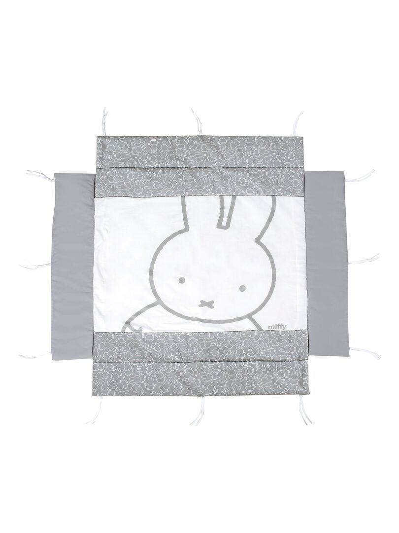 Tapis de parc universel avec bords - imprimé lapin - 'ROBA' miffy Gris Blanc - Kiabi