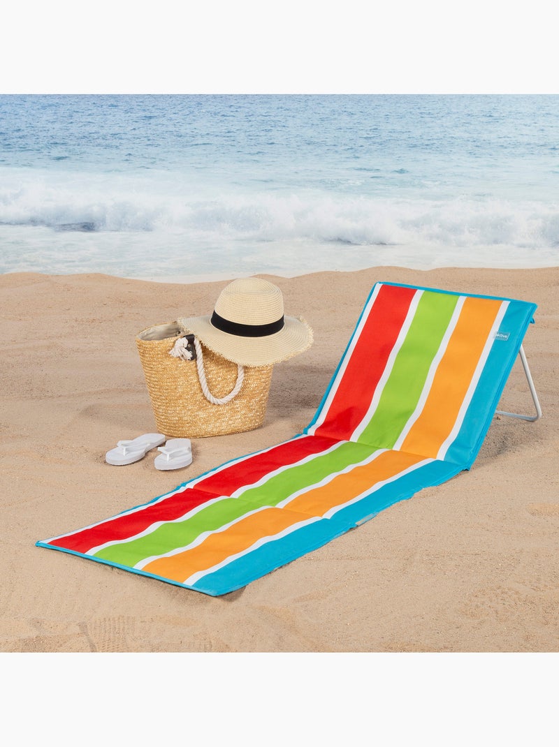 Tapis de plage avec dossier inclinable aktive Multicolore - Kiabi