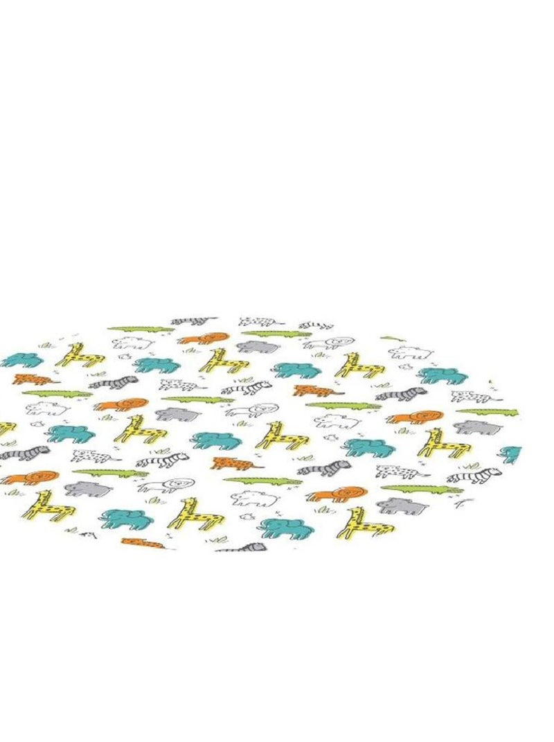 Tapis de protection imperméable White Safari Multicolore - Kiabi
