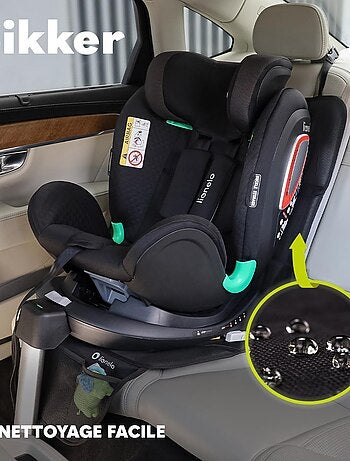 Tapis de Protection sous le siège auto LIONELO - Imperméable - Résistant aux Bosses - Isofix