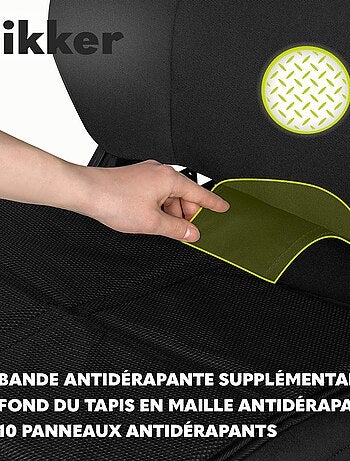 Tapis de Protection sous le siège auto LIONELO - Imperméable - Résistant aux Bosses - Isofix