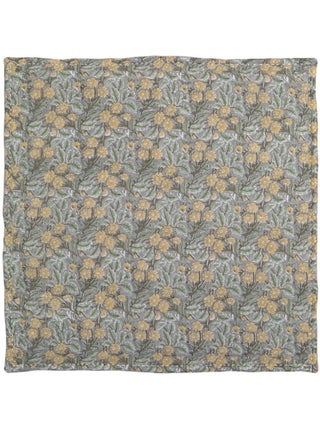 Tapis de repos bébé coton imprimé fleurs Fidelia