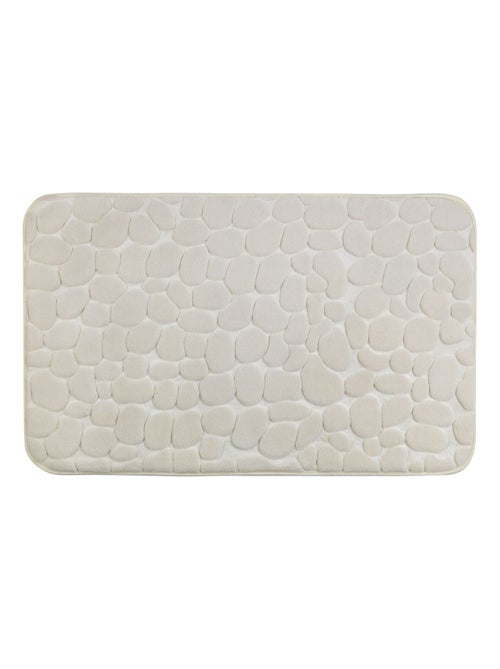 Tapis de salle de bain à mémoire de forme PEBBLES - Kiabi