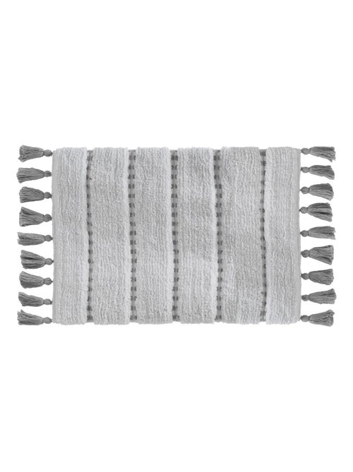 Tapis de salle de bain à pompons - Kiabi Tapis de salle de bain à pompons - Kiabi