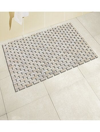 Tapis de salle de bain antidérapant en bambou BAMBOO