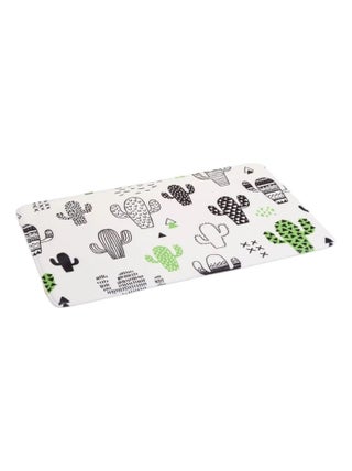 Tapis de salle de bain cactus