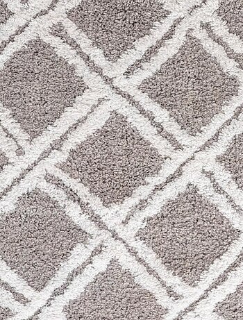 Tapis de salle de bain en coton 40x70cm Losanges