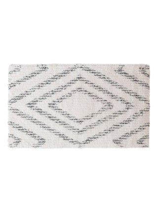 Tapis de salle de bain en coton 40x70cm Pointillés