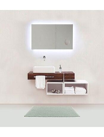 Tapis de salle de bain en coton Mona