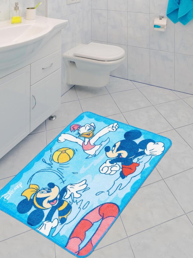 Tapis de salle de bain Lavable 30° MICKEY A Bleu - Kiabi