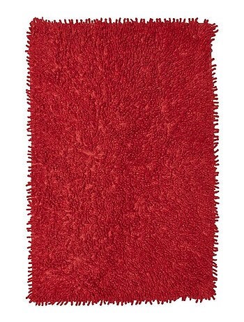 Tapis de salle de bain SPAGHETTI en coton Fait main