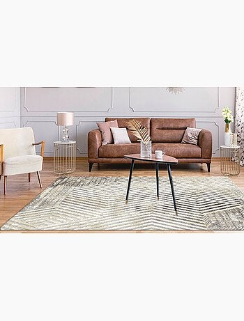 Tapis de salon 200x300 cm Polycoton Borrow