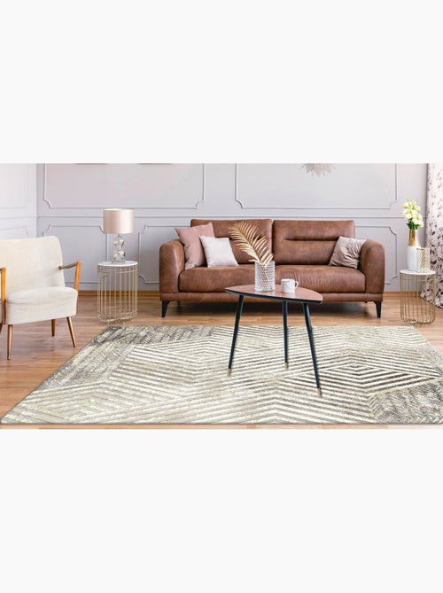 Tapis de salon 200x300 cm Polycoton Borrow - Kiabi