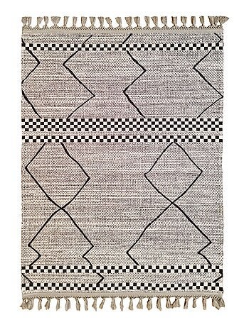 Tapis de salon 120x180 cm Polyester Berbere Tinghir