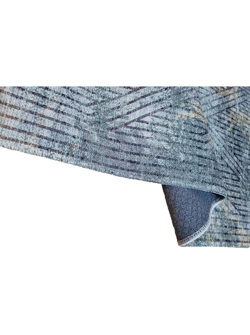 Tapis de salon 300x400 cm Polycoton Fisun Vert - Kiabi