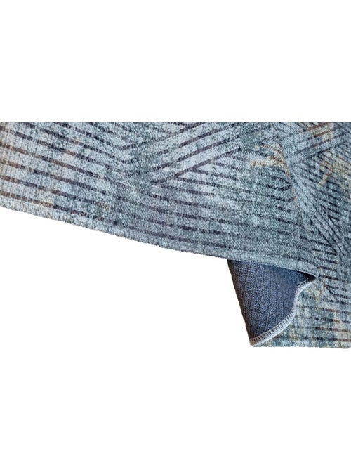 Tapis de salon 300x400 cm Polycoton Fisun Vert - Kiabi