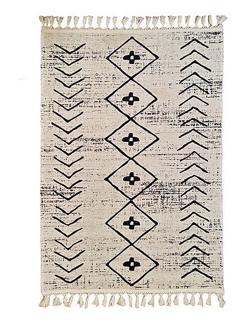 Tapis de salon 200x300 cm Polyester Berbere Tinghir