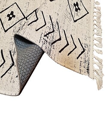 Tapis de salon 200x300 cm Polyester Berbere Tinghir