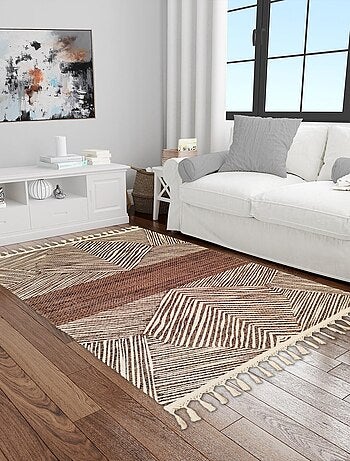 Tapis de salon 300x400 cm Polyester Berbere Tinghir