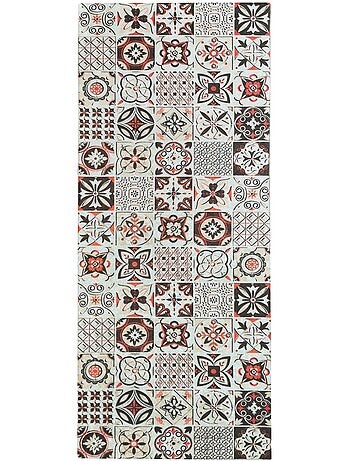Tapis de salon 60x90 cm Polyester Tren Orange