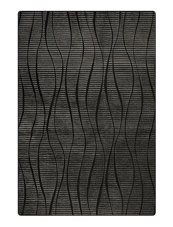 Tapis de salon 80x150 cm Polycoton Vera Marron