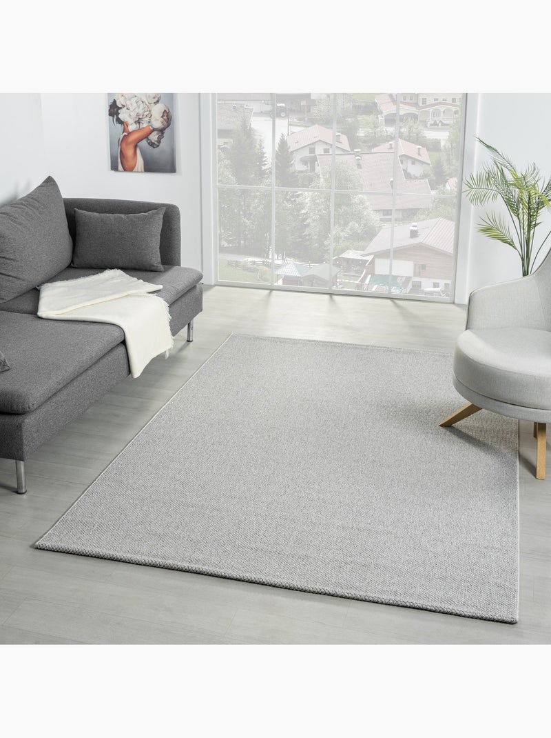 Tapis de salon ADA 2420 - 120x170 / Gris Gris - Kiabi