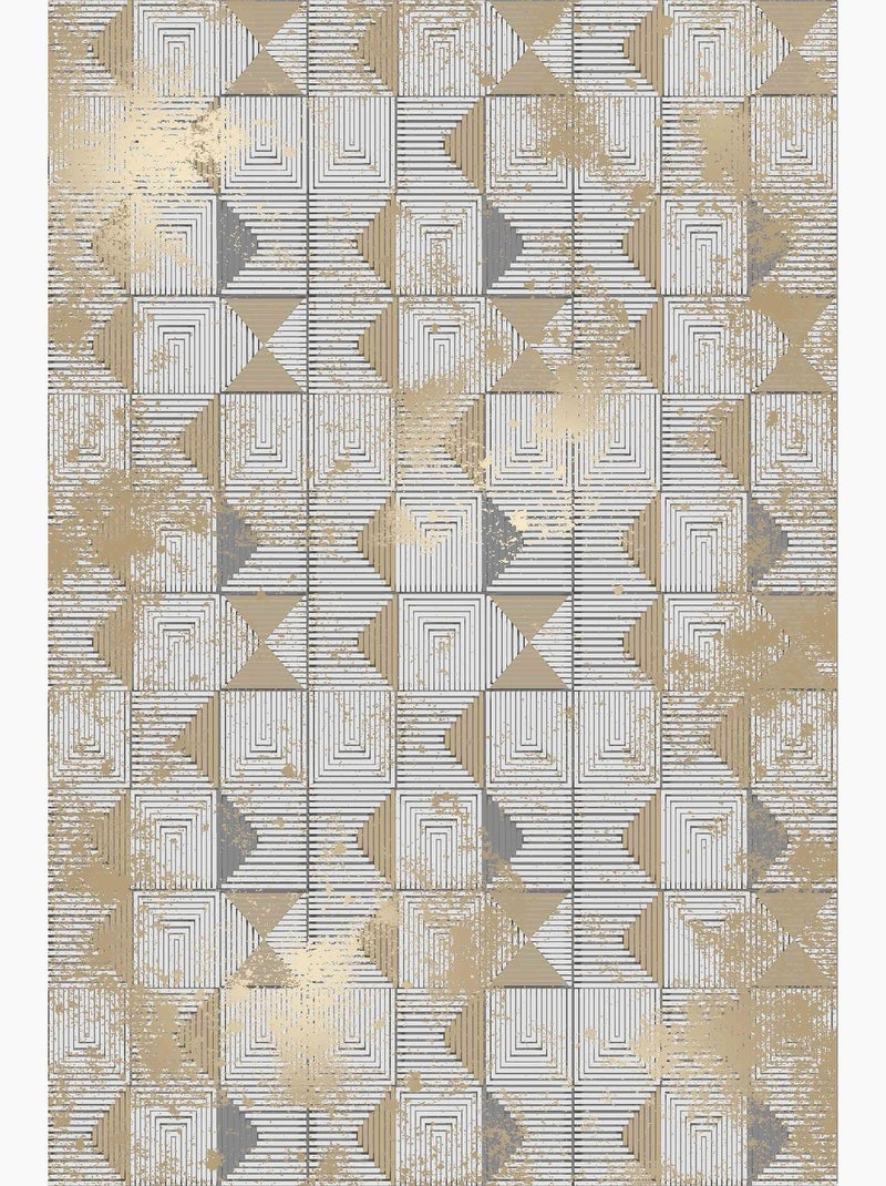 Tapis de salon ARAD Beige - Kiabi