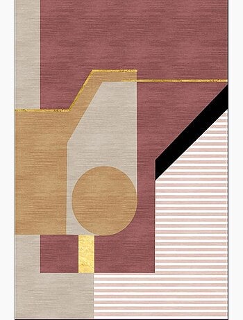 Tapis de salon ART Noir