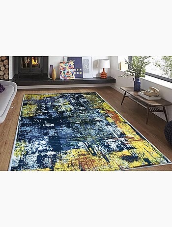 Tapis de salon ART Noir