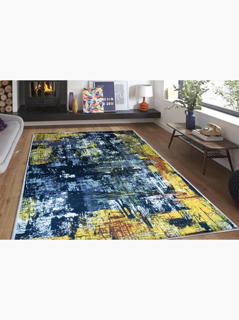 Tapis de salon ART Noir Noir - Kiabi