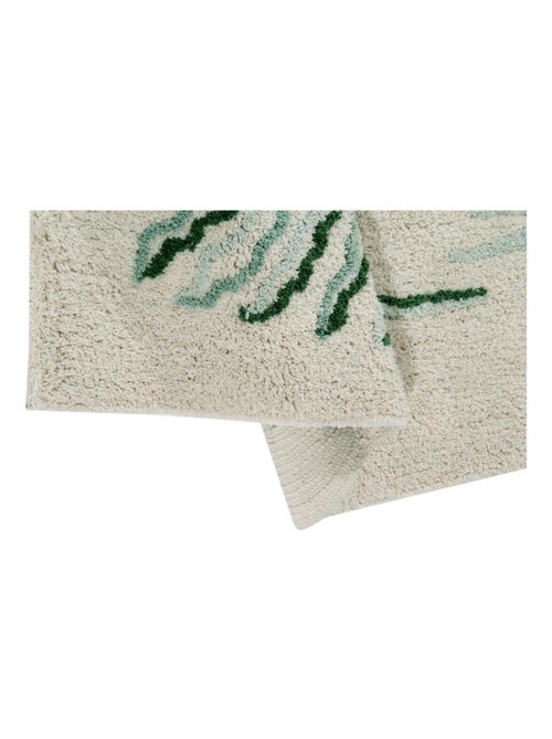 Tapis de salon avec franges multicolore Botanic Plants Lorena Canals - Kiabi