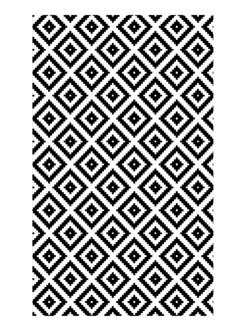 Tapis de salon Black&White - Kiabi Tapis de salon Black&White - Kiabi