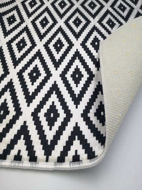 Tapis de salon Black&White - Kiabi Tapis de salon Black&White - Kiabi