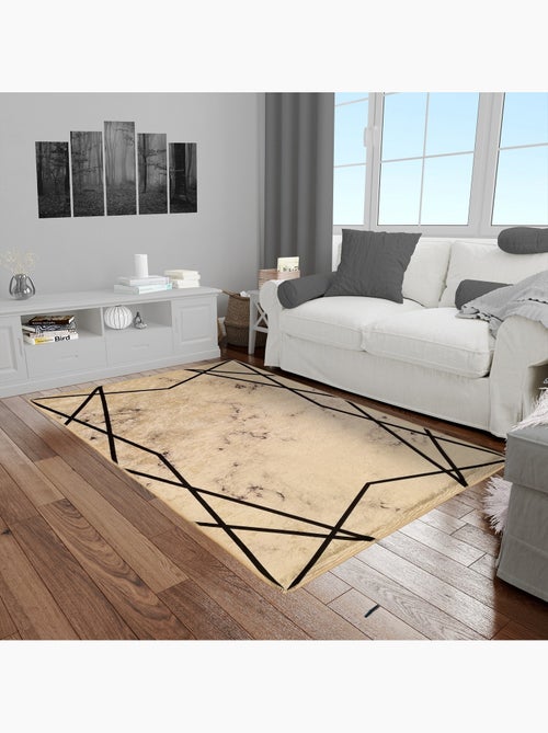 Tapis de salon Croisé - Kiabi