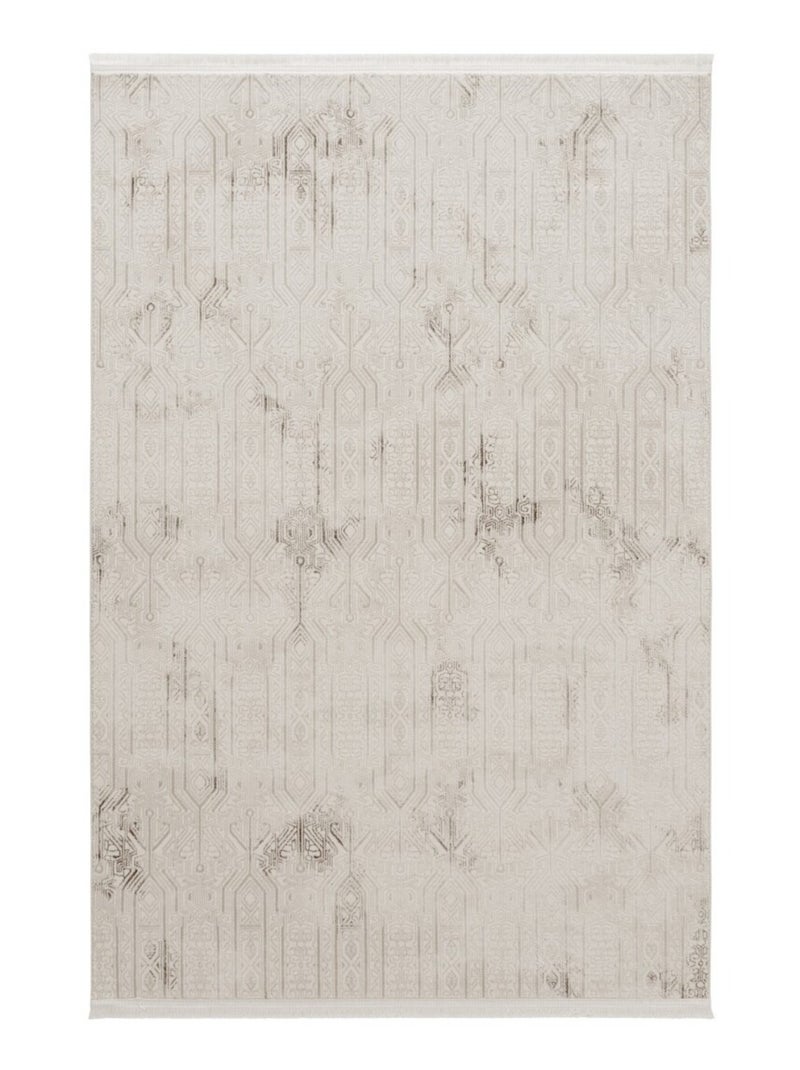 Tapis de salon DIAMOND 7820 Beige - Kiabi
