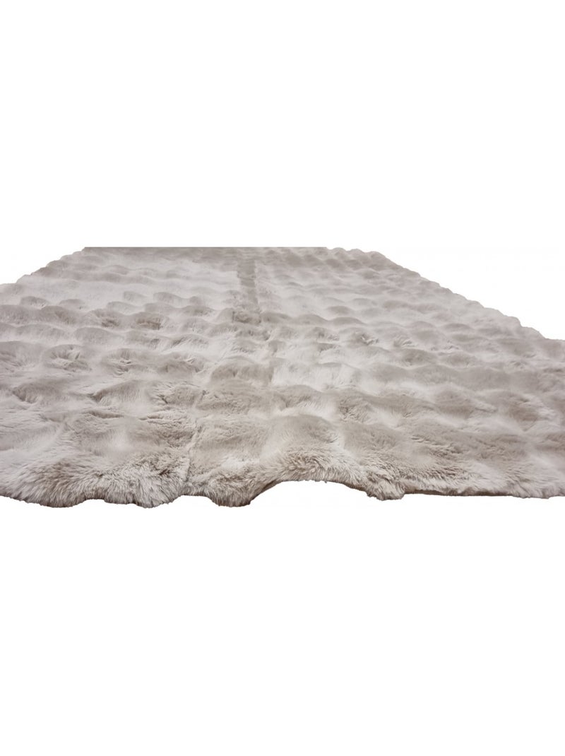 Tapis de salon Douceur TOSCANA Beige - Kiabi