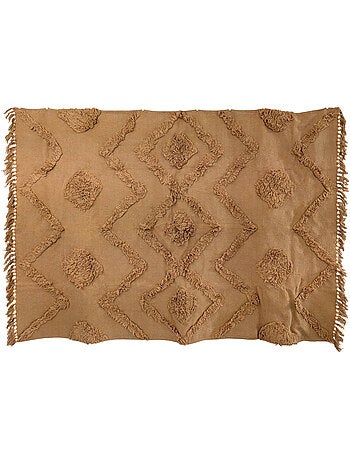 Tapis de salon FAUCON motif tufté